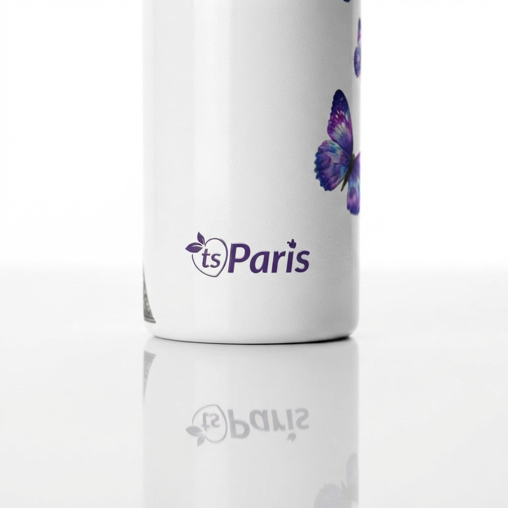 tsgabrielle® • Living & Wellbeing • Paris - The Eiffel Tower • Tumbler • Stainless Steel • White • 20 oz - White - View 3