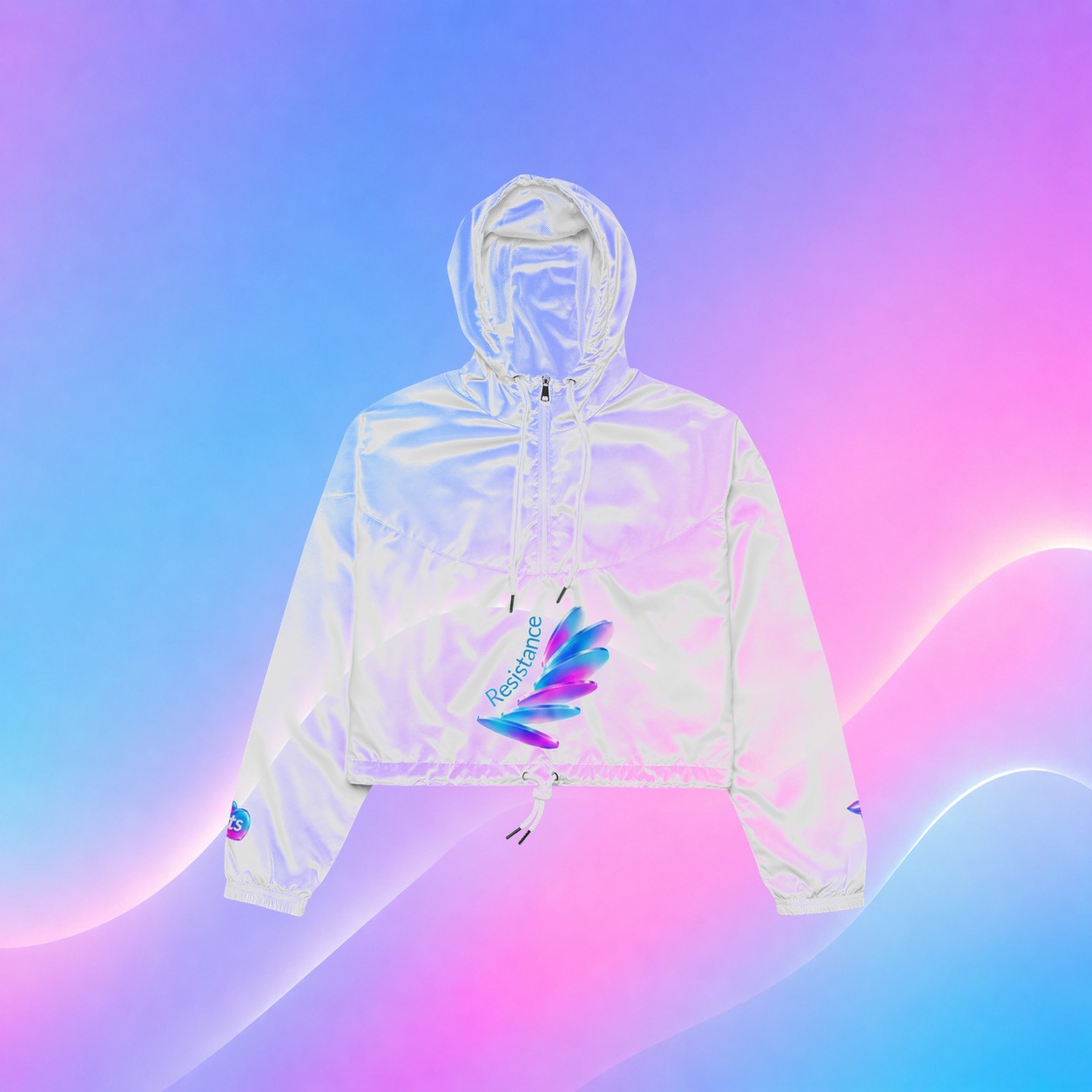 tsgabrielle® • For Her • Pride 26 • Cropped Windbreaker