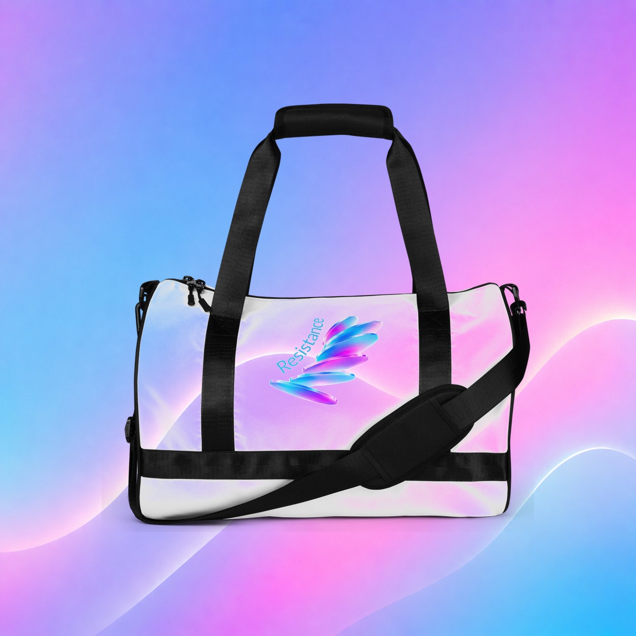 tsgabrielle® • Pride 26 • Gym Bag • White