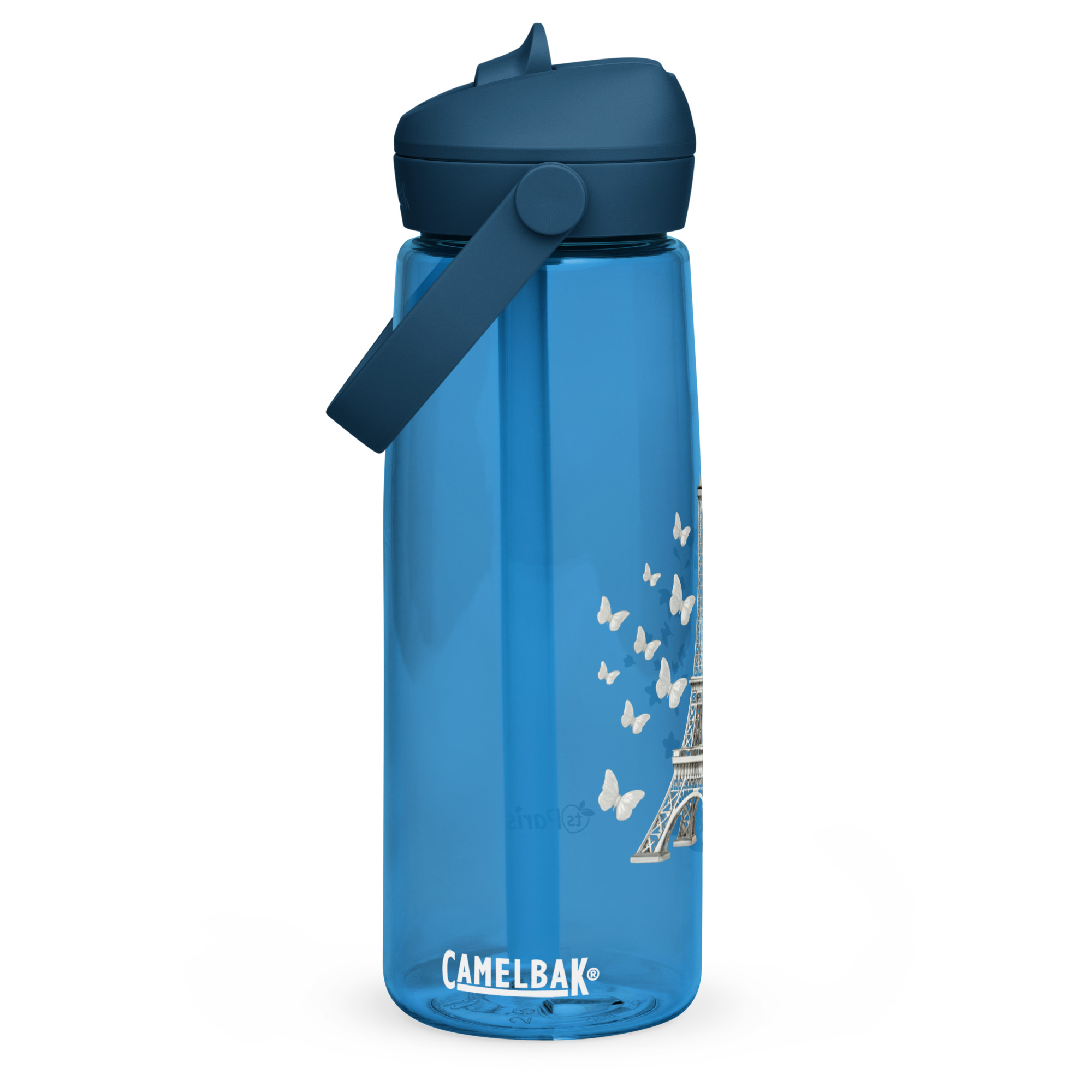 CamelBak® Eddy® by tsgabrielle® • Paris - La Tour Eiffel • Sports Water Bottle • Flip Straw • 3 Colors • 25 oz