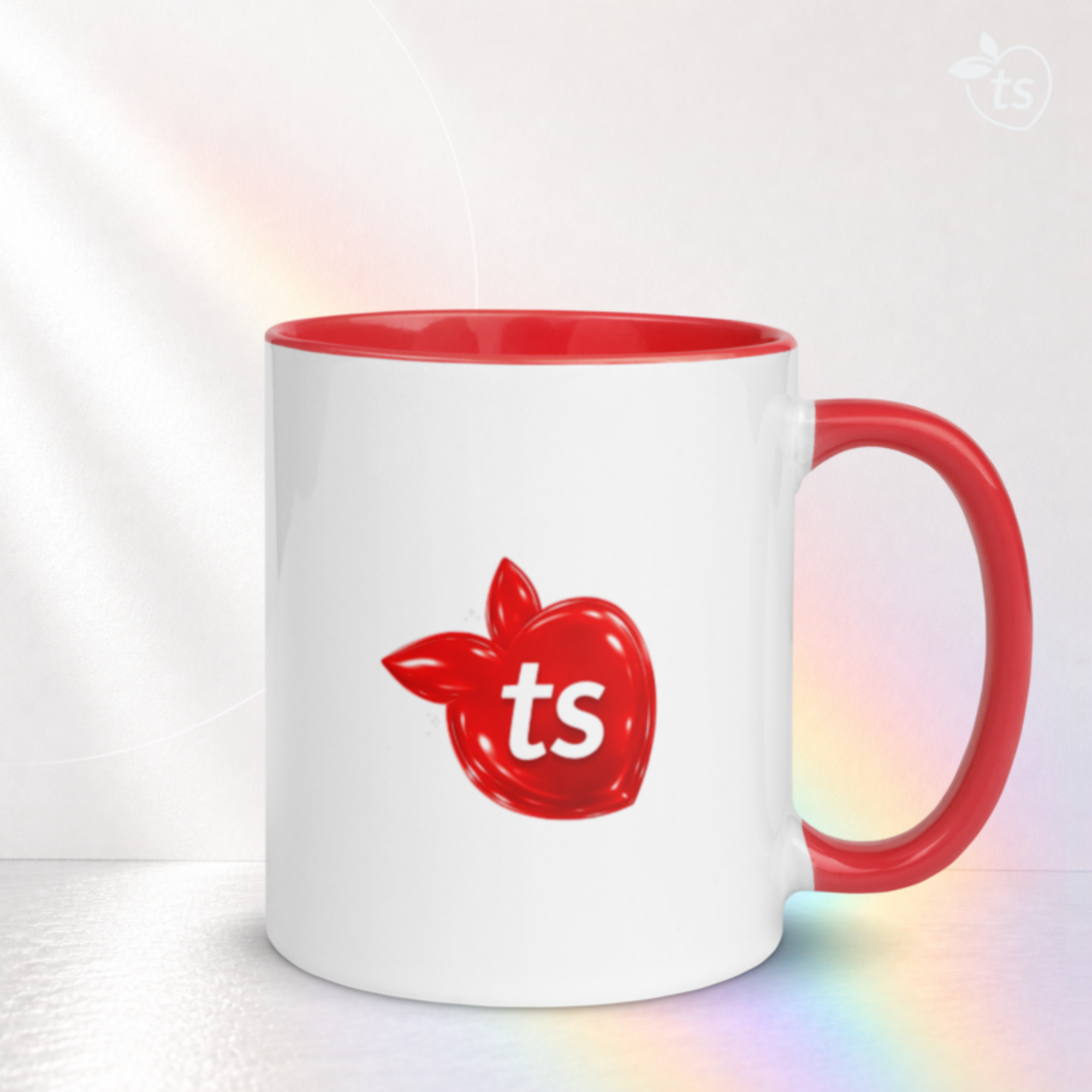 tsgabrielle® • Mug with Color Red Inside • Ceramic • 2 Sizes - View 15