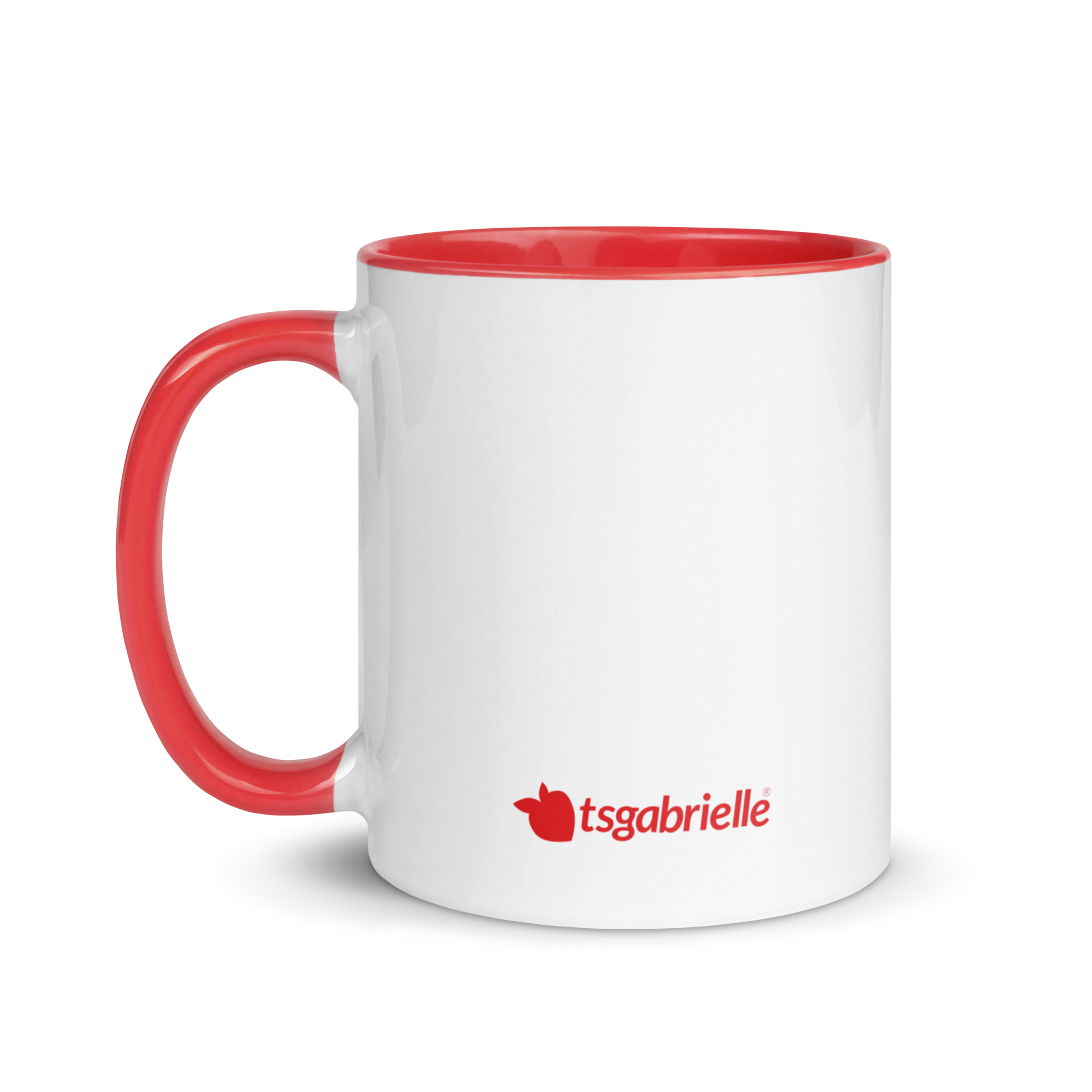 tsgabrielle® • Mug with Color Red Inside • Ceramic • 2 Sizes - View 2