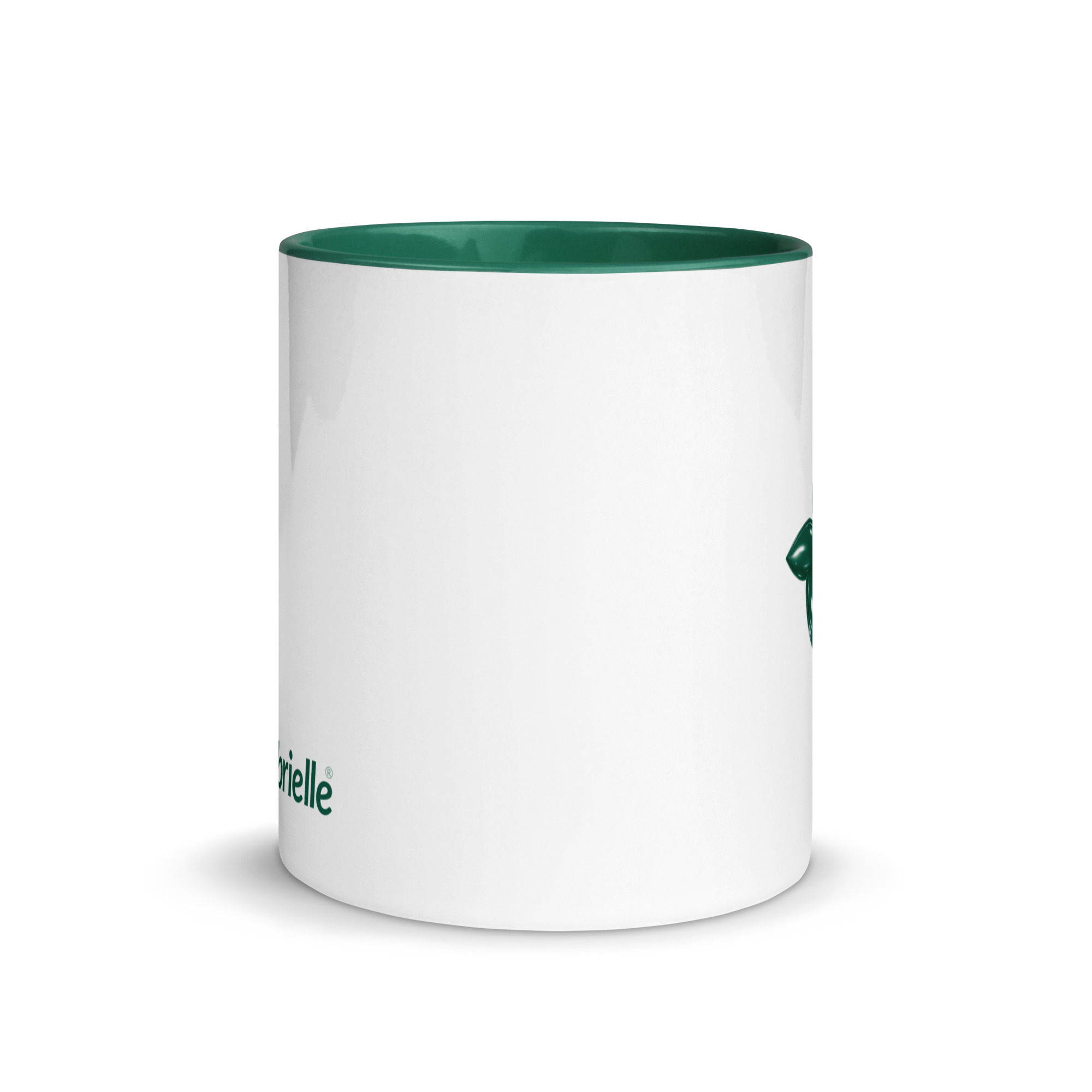 tsgabrielle® • Mug with Dark Green Colour Inside • Ceramic • 2 Sizes