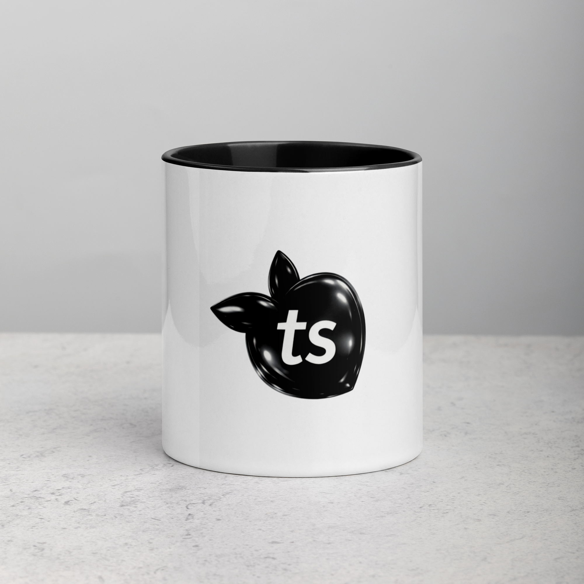 tsgabrielle® • Mug with Color Black Inside • Ceramic • 2 Sizes - View 3