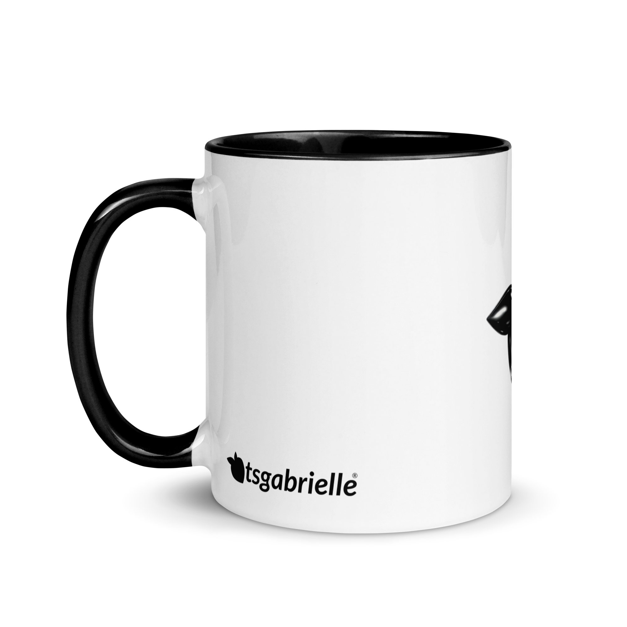 tsgabrielle® • Mug with Color Black Inside • Ceramic • 2 Sizes - View 2