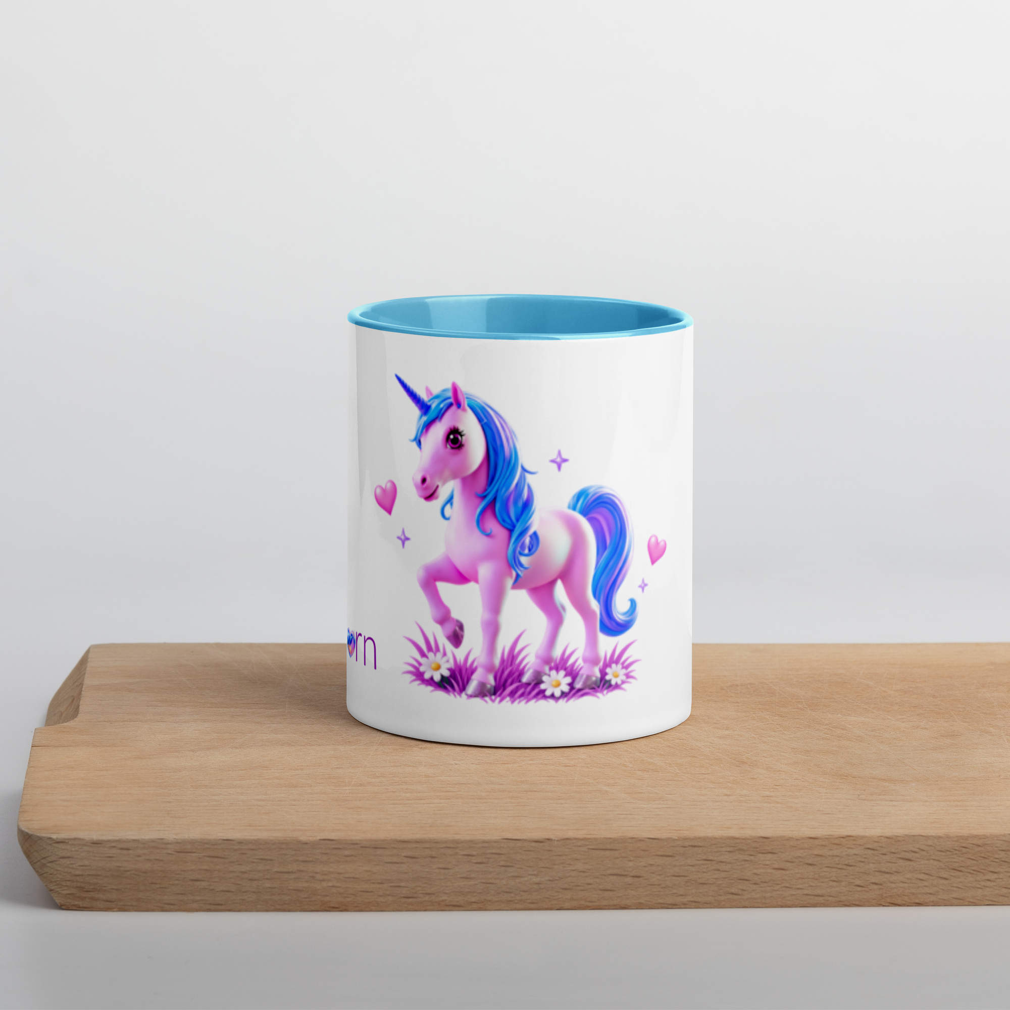tsgabrielle® • Mug with Colour Inside • Unicorn - Seraphina • Ceramic • 2 Sizes