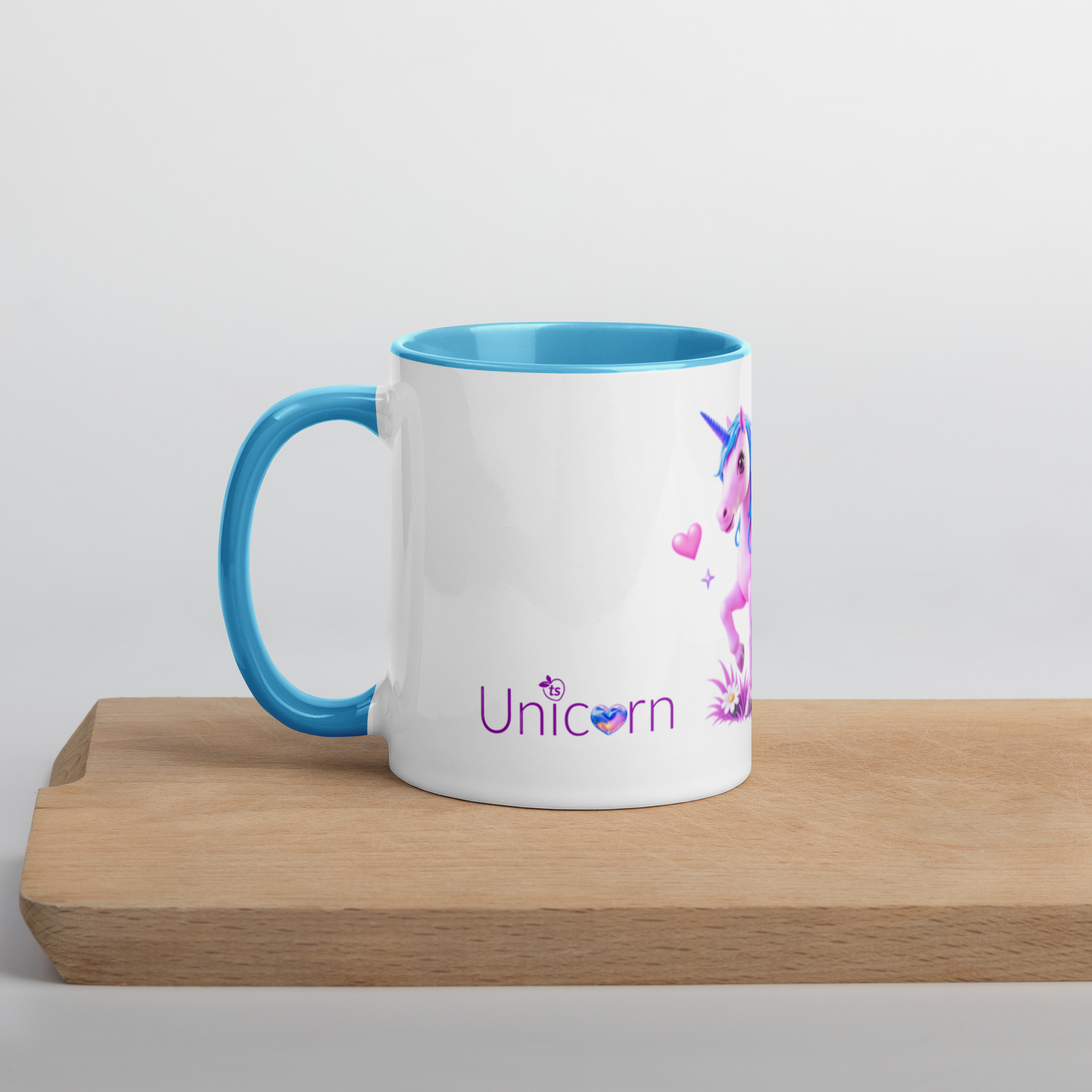 tsgabrielle® • Mug with Colour Inside • Unicorn - Seraphina • Ceramic • 2 Sizes - View 6